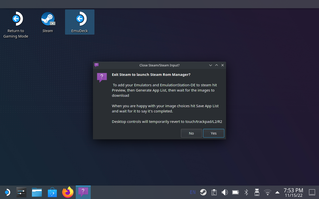 launch steam rom manager