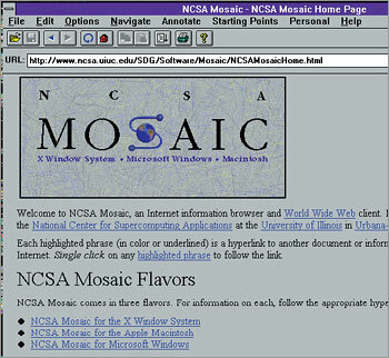 1993: NCSA Mosaic