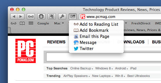 Sharing from Mountain Lion