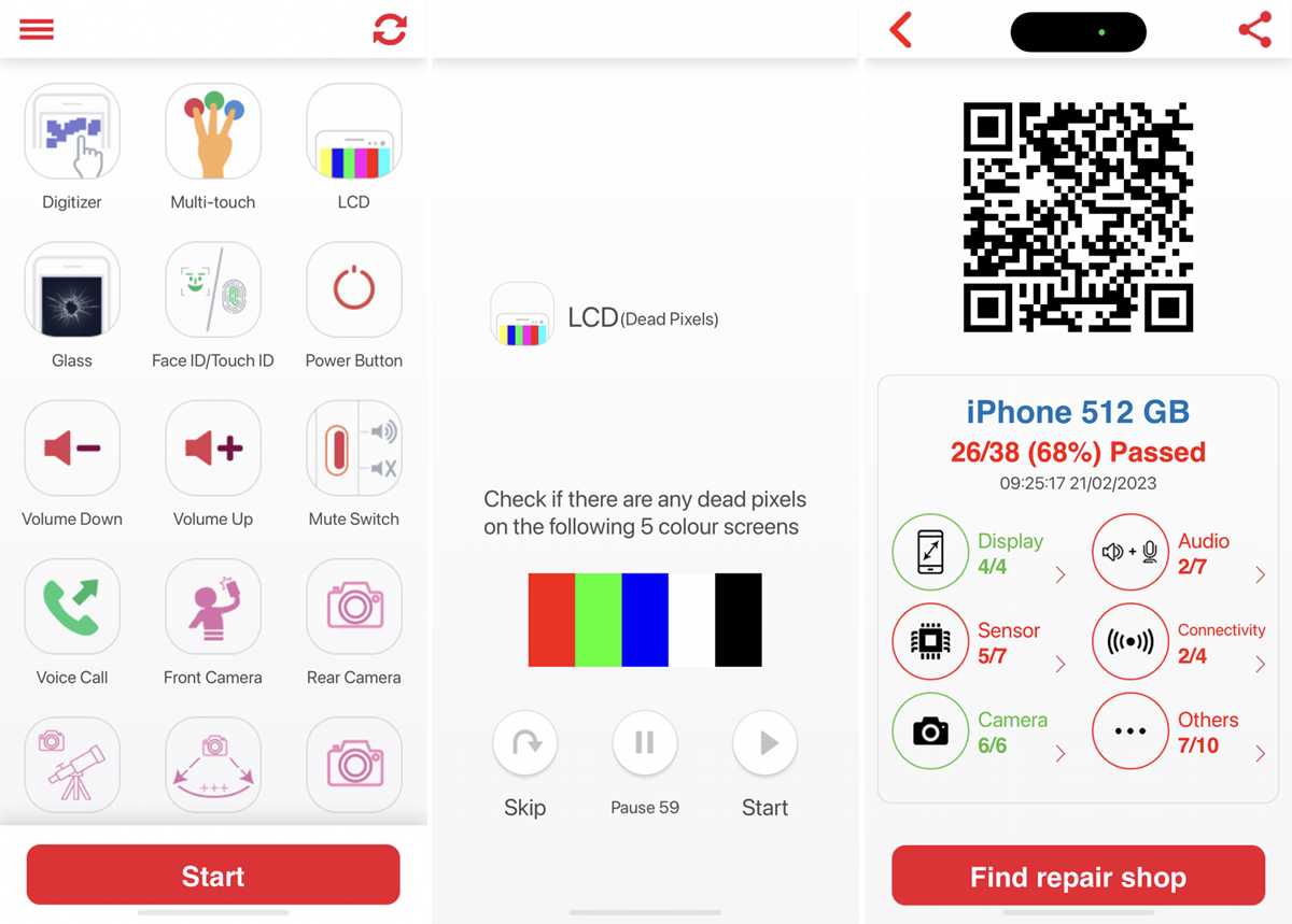Phone Diagnostics for iPhone and Android