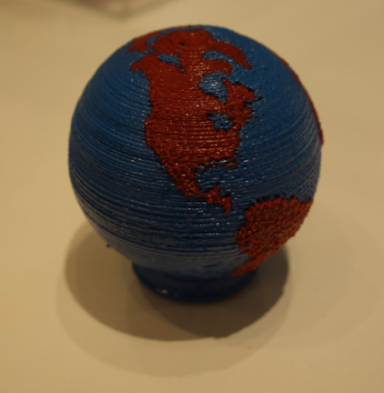 3D Printed Globe