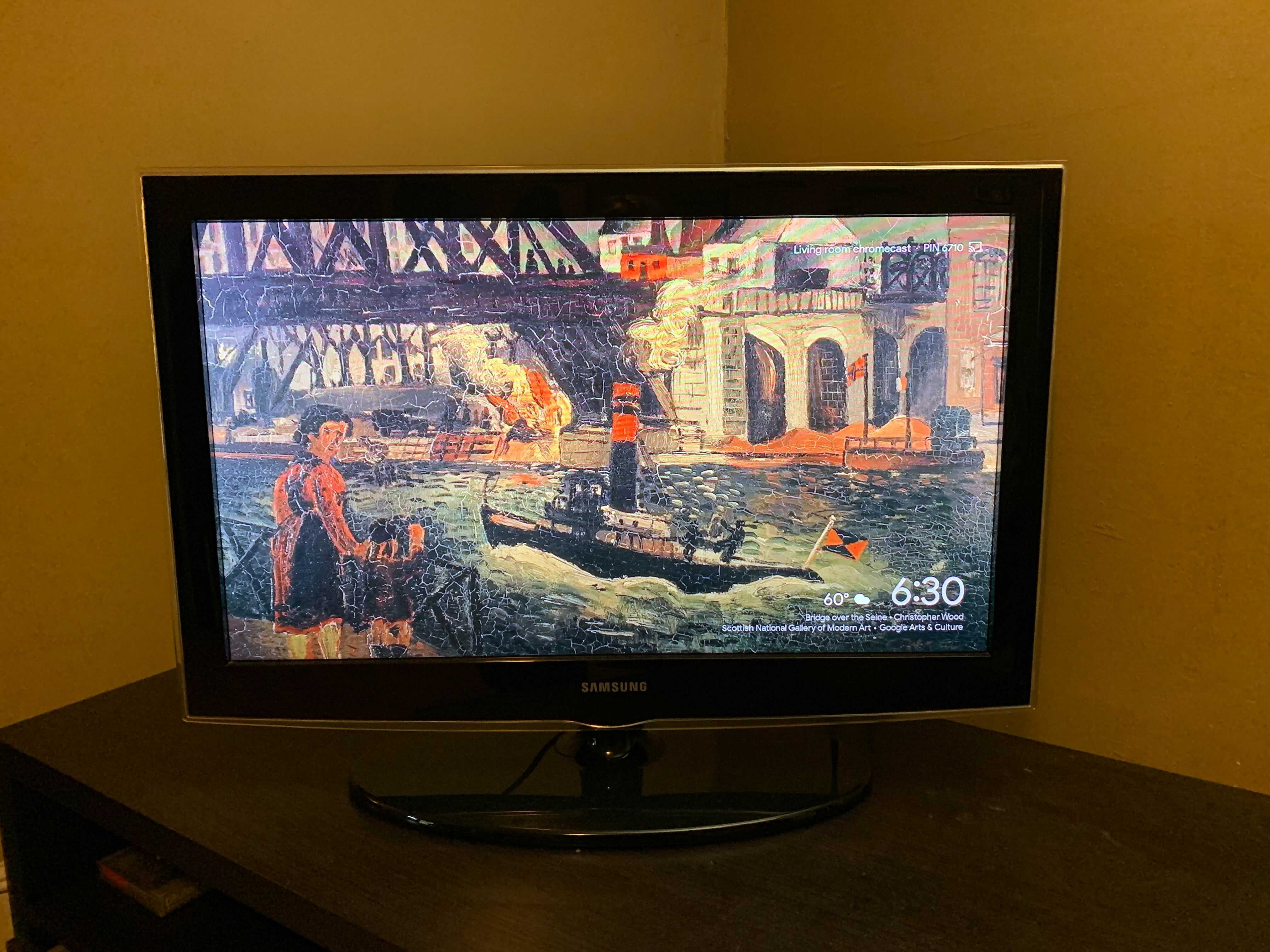 Christopher Wood painting as a Chromecast background