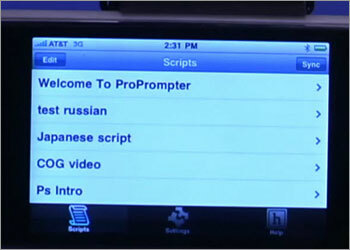 6.	TV Studio Scripts