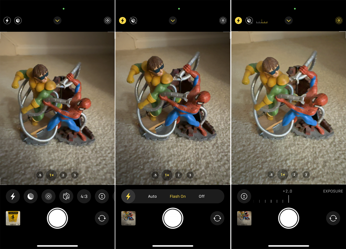 Display the bottom toolbar