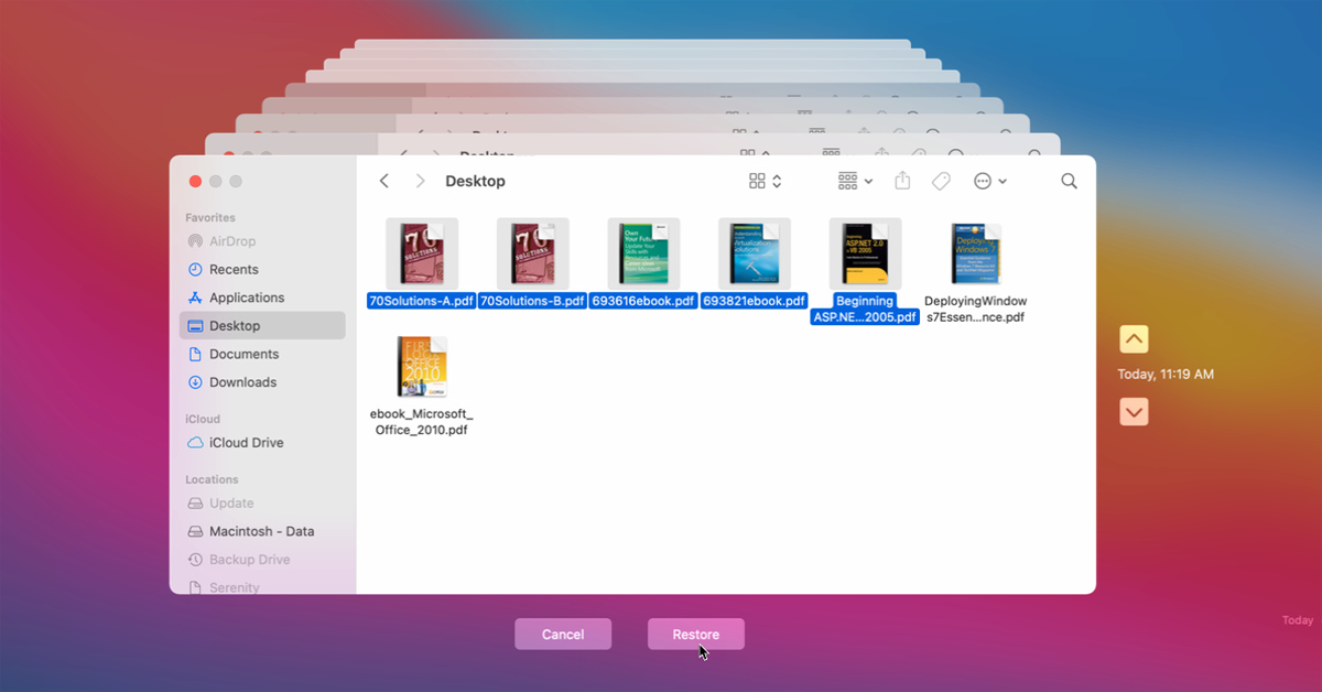 Restore Individual Files