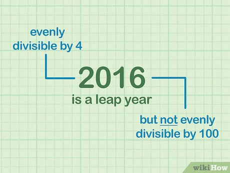 Image titled Calculate Leap Years Step 1