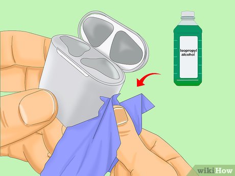 Image titled Clean an Airpods Case Step 2