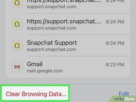 Image titled Clear History on an iPhone Step 8