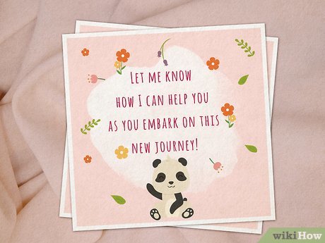 Image titled Congratulate Someone on Their New Baby Step 7