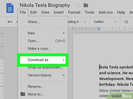 Image titled Convert a Microsoft Word Document to PDF Format Step 13