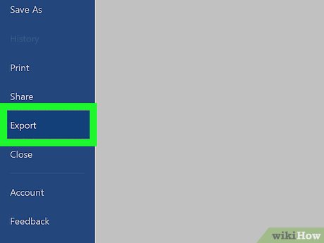 Image titled Convert a Microsoft Word Document to PDF Format Step 17