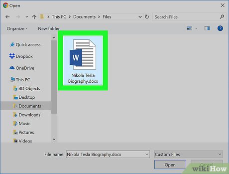 Image titled Convert a Microsoft Word Document to PDF Format Step 3