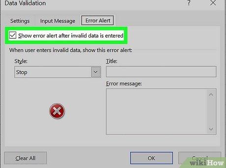Image titled Create a Drop Down List in Excel Step 15