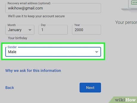 Image titled Create a Gmail Account Step 9