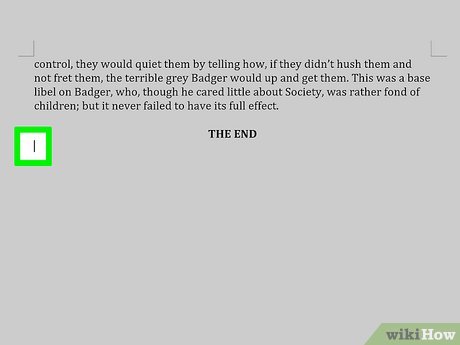 Image titled Create an Index in Word Step 11