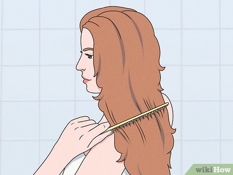 Image titled Cut Curly Hair in Layers Step 1