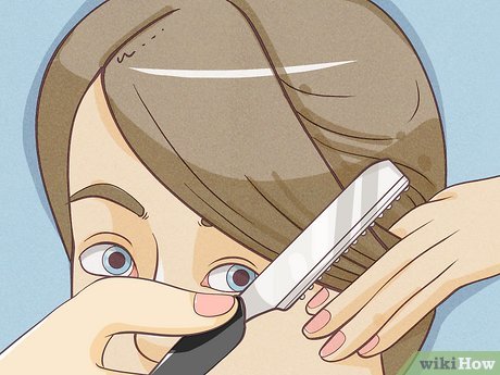 Image titled Cut Side Swept Bangs Step 13