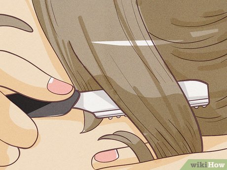 Image titled Cut Side Swept Bangs Step 15