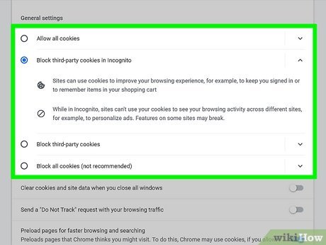 Image titled Disable Cookies Step 5