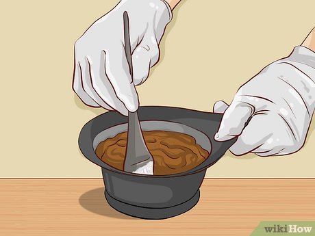 Image titled Dye Bleached Hair Brown Step 3
