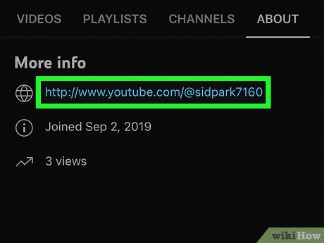 Image titled Find Your YouTube URL Step 5