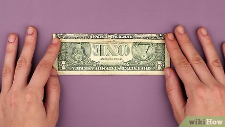 Image titled Fold a Dollar Into a Heart Step 1