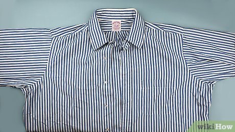 Image titled Fold a Shirt for Travel Step 1