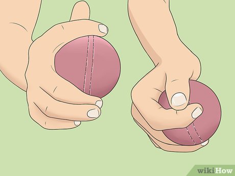 Image titled Grip the Ball to Bowl Offspin Step 5