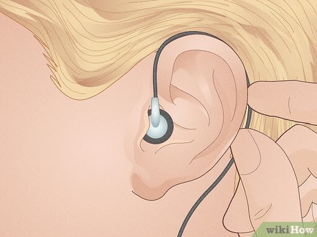 Image titled Keep Earbuds from Falling Out of Your Ears Step 1