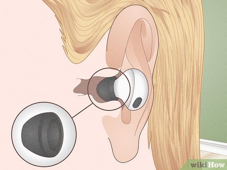 Image titled Keep Earbuds from Falling Out of Your Ears Step 4