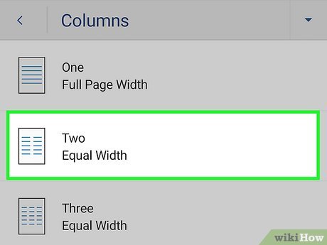 Image titled Make Two Columns in Word Step 12