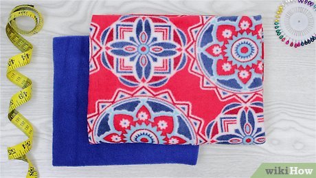 Image titled Make a Fleece Tie Blanket Step 1