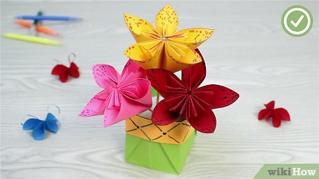 Image titled Make a Paper Flower Bouquet Step 19