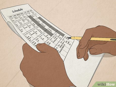 Image titled Make a Study Timetable Step 1