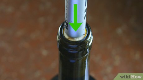 Image titled Open a Wine Bottle Without a Corkscrew Step 3