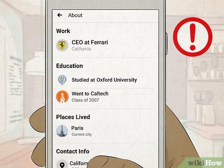 Image titled Reveal a Fake Facebook Account Step 4