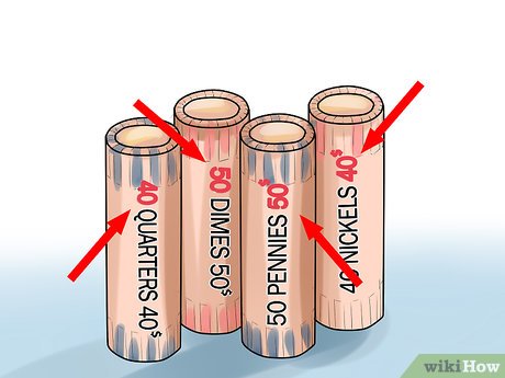 Image titled Roll Coins Step 7