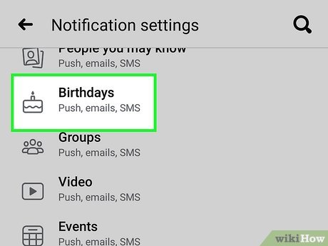 Image titled See Birthdays on Facebook on iPhone or iPad Step 9