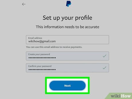 Image titled Set Up a PayPal Account Step 6