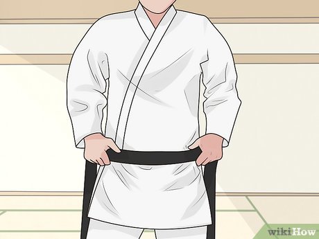 Image titled Tie a Karate Belt Step 2