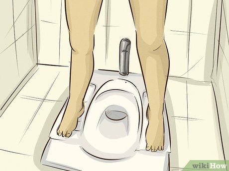 Image titled Use a Squat Toilet Step 2