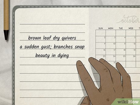 Image titled Write a Haiku Poem Step 13