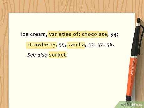 Image titled Write an Index Step 18