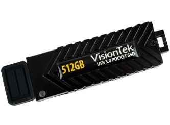 VisionTek USB Pocket SSD (512GB) Main
