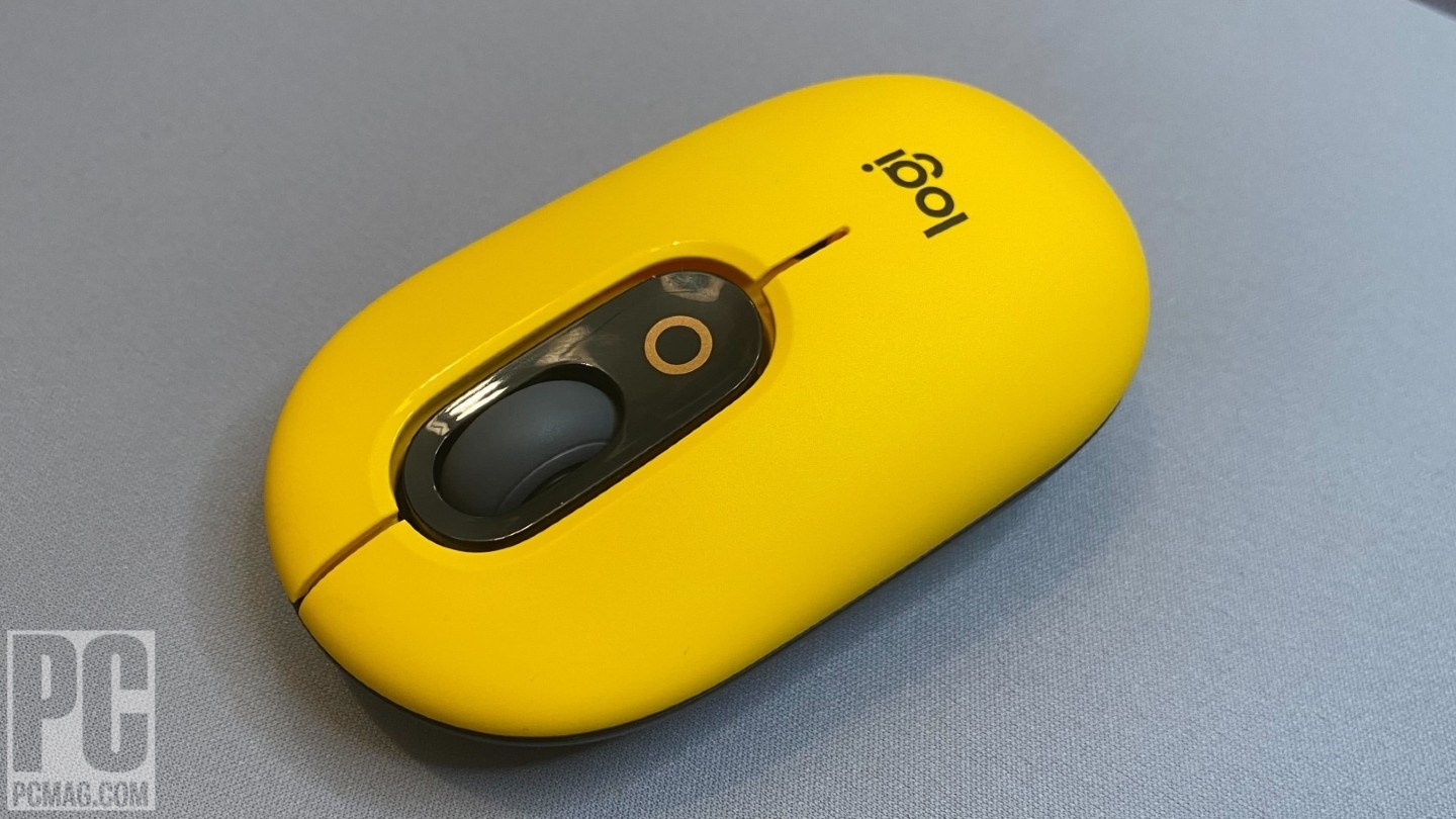 Logitech POP Mouse side view