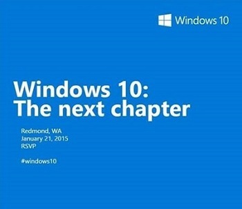 Windows 10 Jan. 21 Event