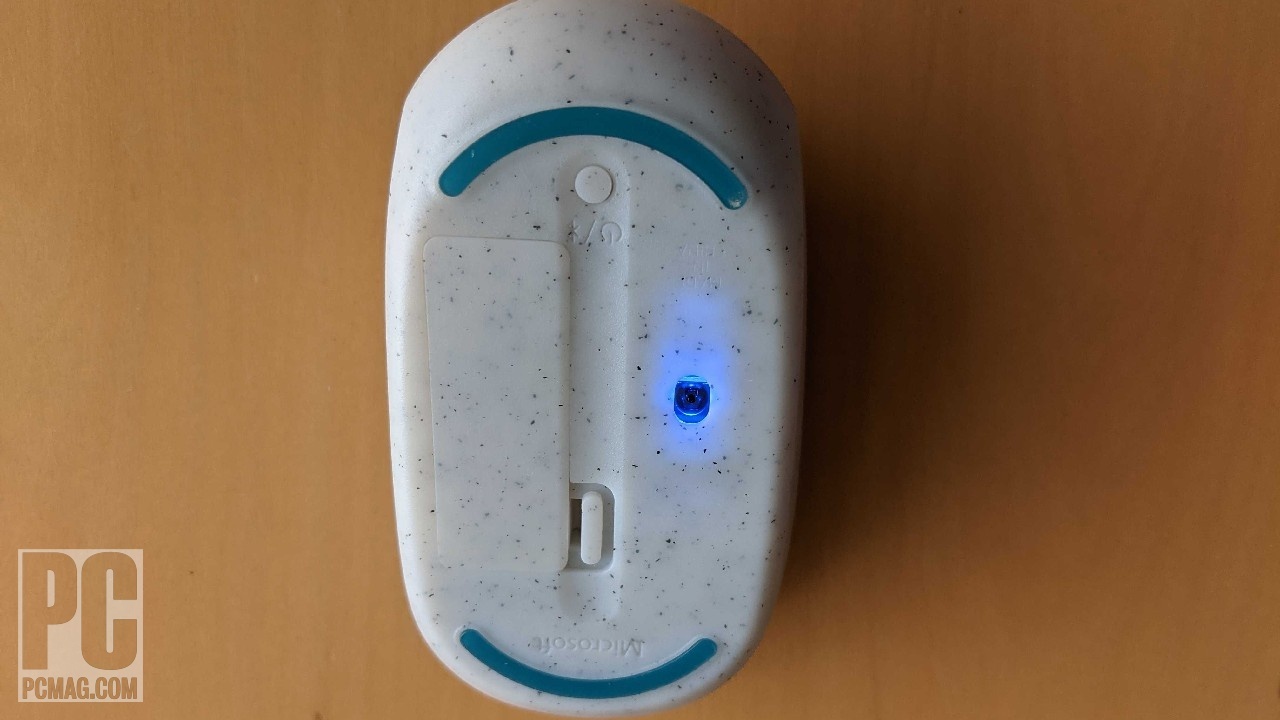 Microsoft Ocean Plastic Mouse (Underside)