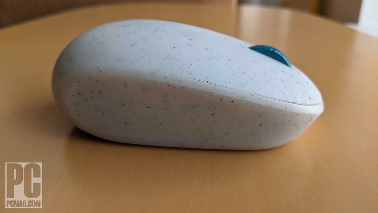 Microsoft Ocean Plastic Mouse (Side View)