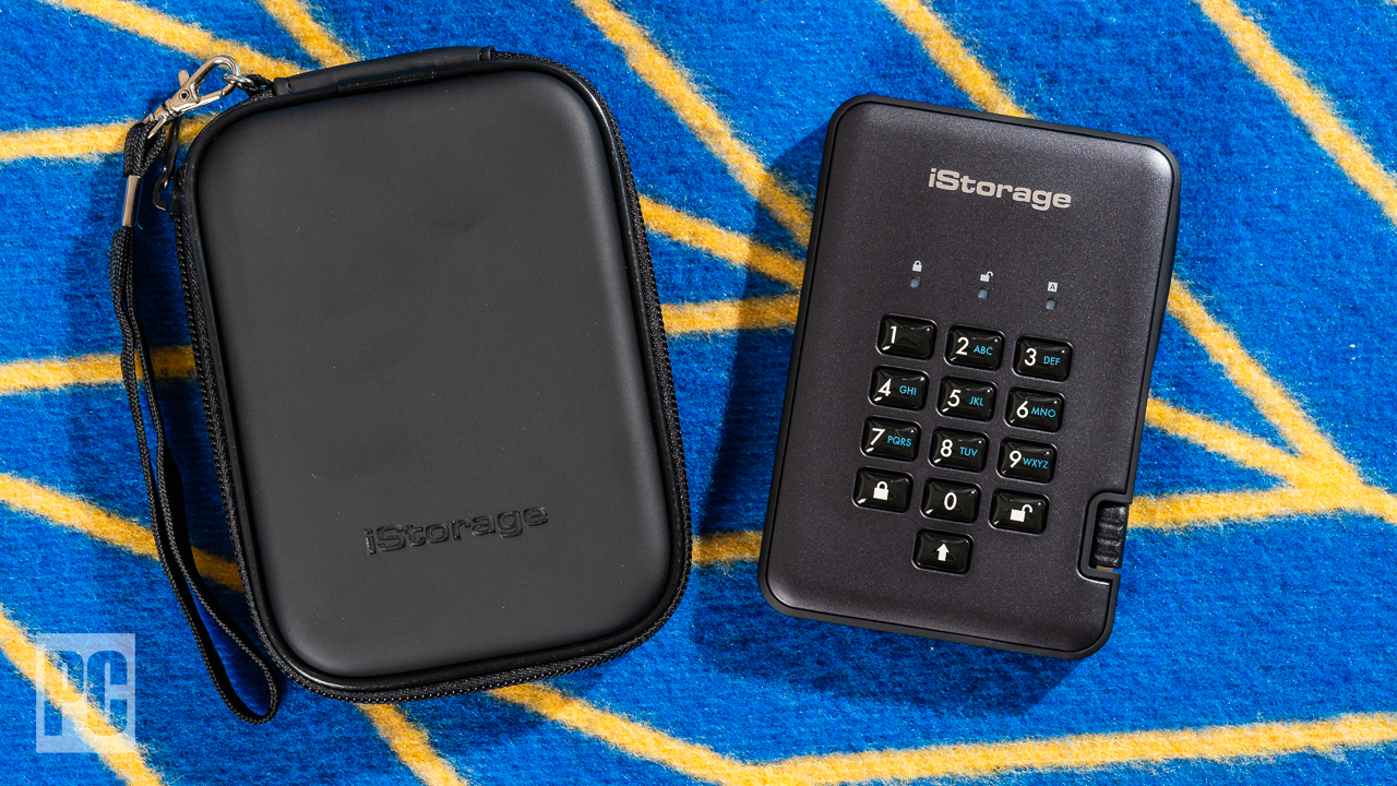 iStorage DiskAshur Pro2 SSD and case