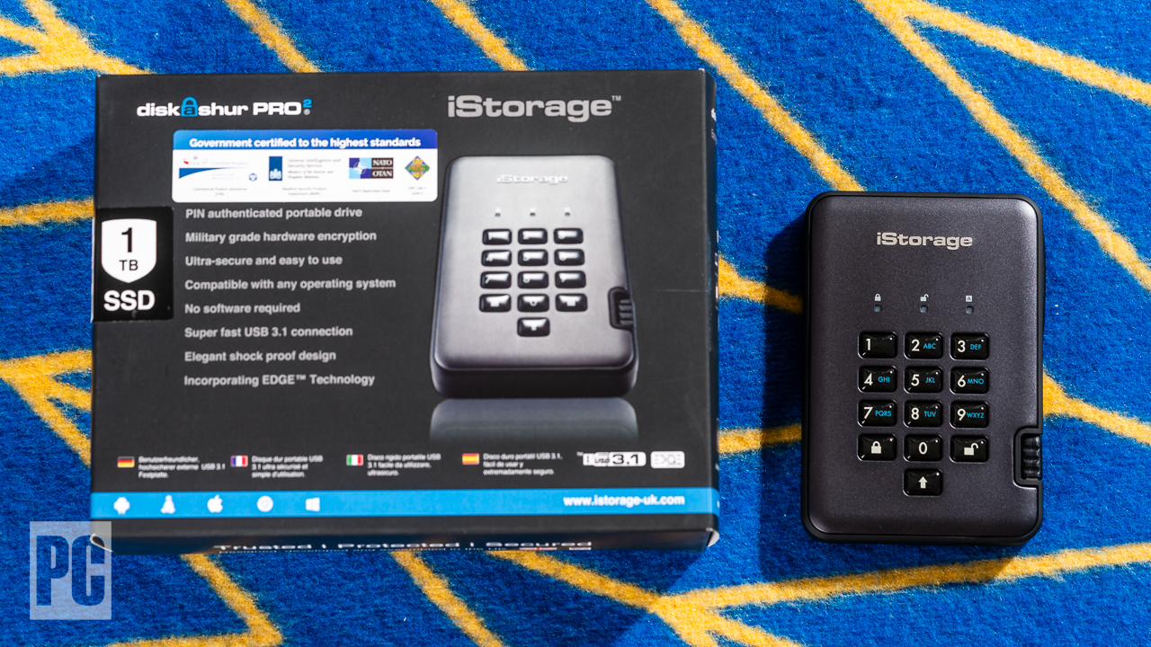 iStorage DiskAshur Pro2 SSD with box